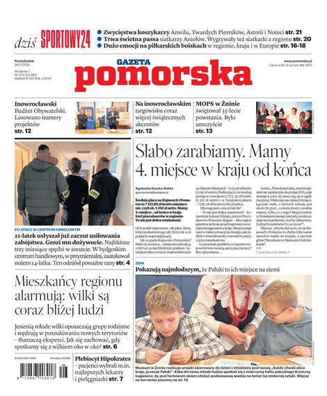 e-prasa: Gazeta Pomorska - Inowrocław – e-wydanie – 272/2025
