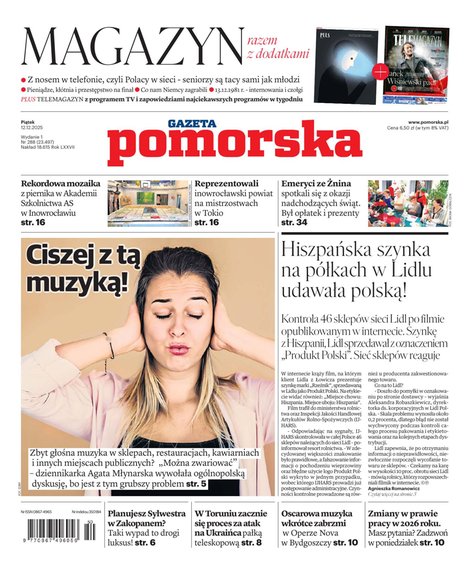 e-prasa: Gazeta Pomorska - Inowrocław – e-wydanie – 288/2025