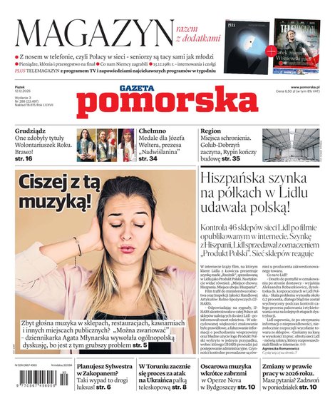 e-prasa: Gazeta Pomorska - Toruń – e-wydanie – 288/2025