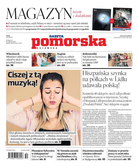 e-prasa: Gazeta Pomorska - Włocławek – e-wydanie – 288/2025