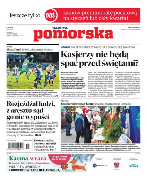 e-prasa: Gazeta Pomorska - Inowrocław – e-wydanie – 293/2025