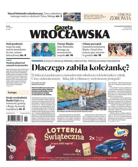 e-prasa: Gazeta Wrocławska – e-wydanie – 292/2025