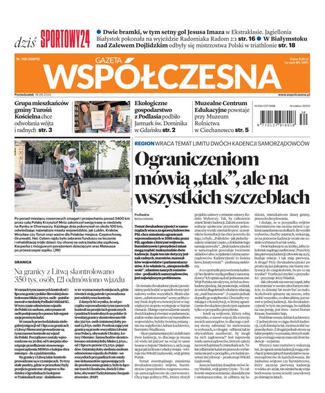 e-prasa: Gazeta Współczesna – e-wydanie – 158/2025