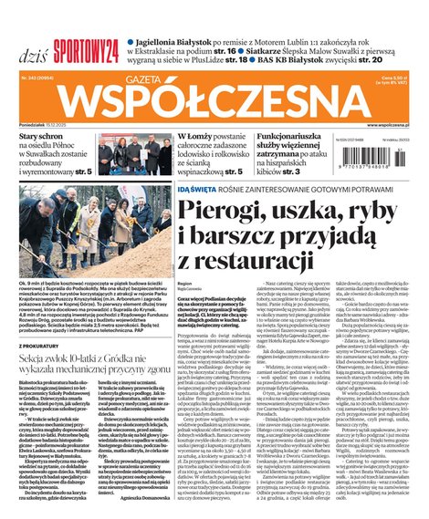 e-prasa: Gazeta Współczesna – e-wydanie – 242/2025