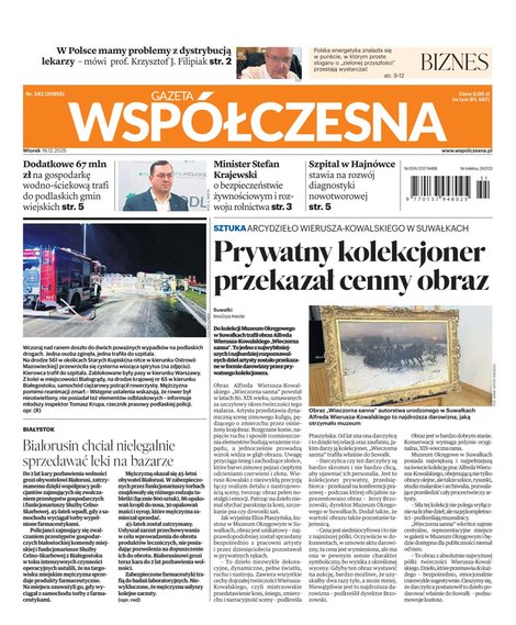 e-prasa: Gazeta Współczesna – e-wydanie – 243/2025