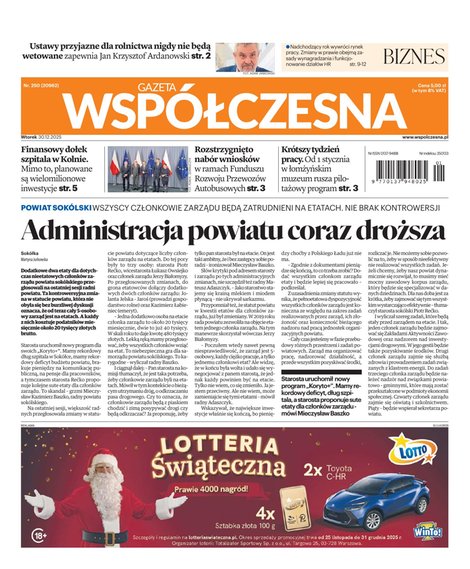 e-prasa: Gazeta Współczesna – e-wydanie – 250/2025