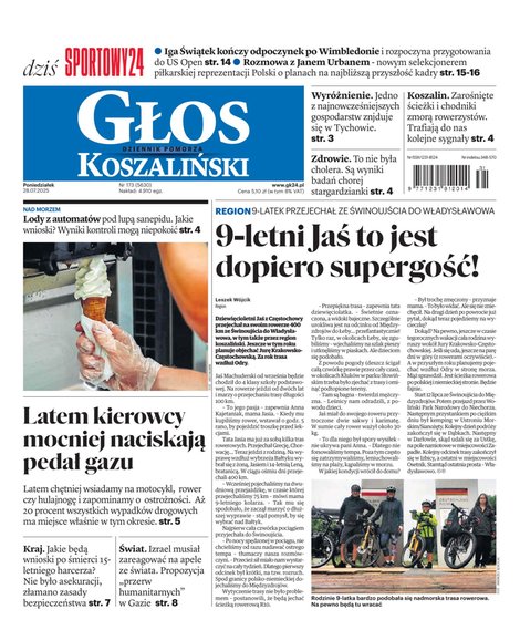e-prasa: Głos Dziennik Pomorza - Koszalin – e-wydanie – 173/2025