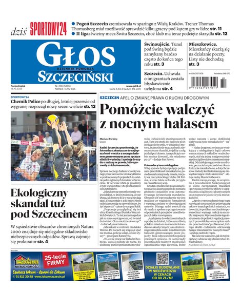 e-prasa: Głos Dziennik Pomorza - Szczecin – e-wydanie – 238/2025