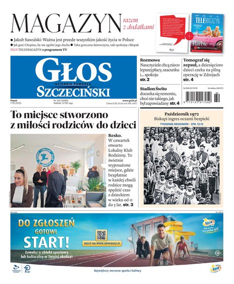 e-prasa: Głos Dziennik Pomorza - Szczecin – e-wydanie – 242/2025