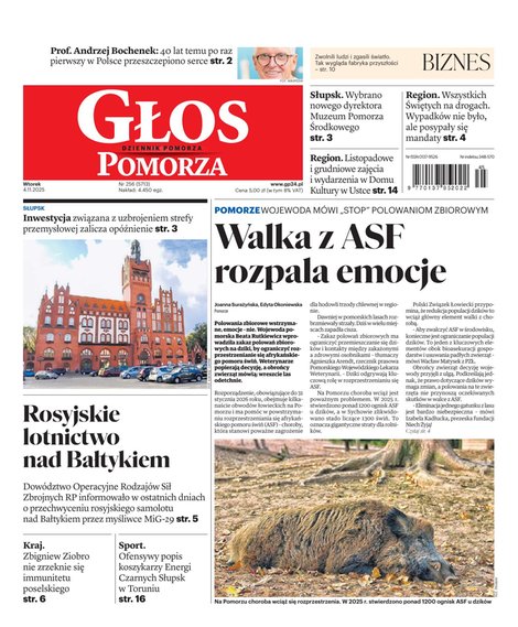 e-prasa: Głos Dziennik Pomorza - Słupsk – e-wydanie – 256/2025