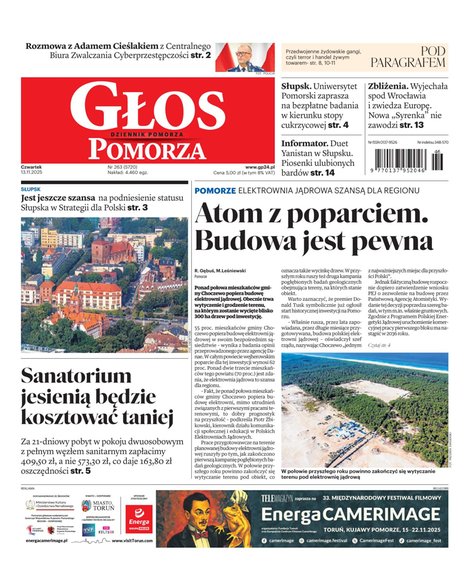 e-prasa: Głos Dziennik Pomorza - Słupsk – e-wydanie – 263/2025