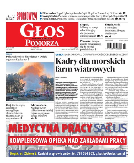 e-prasa: Głos Dziennik Pomorza - Słupsk – e-wydanie – 266/2025