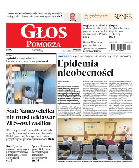 e-prasa: Głos Dziennik Pomorza - Słupsk – e-wydanie – 267/2025