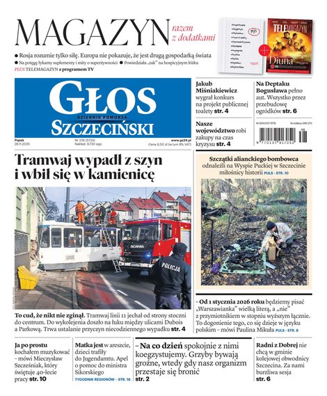 e-prasa: Głos Dziennik Pomorza - Szczecin – e-wydanie – 276/2025