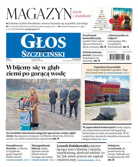 e-prasa: Głos Dziennik Pomorza - Szczecin – e-wydanie – 282/2025