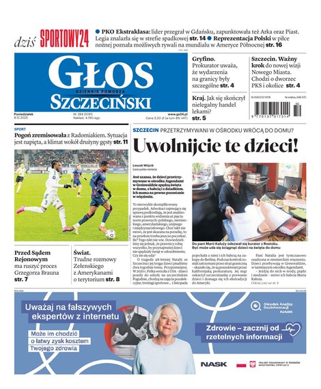 e-prasa: Głos Dziennik Pomorza - Szczecin – e-wydanie – 284/2025