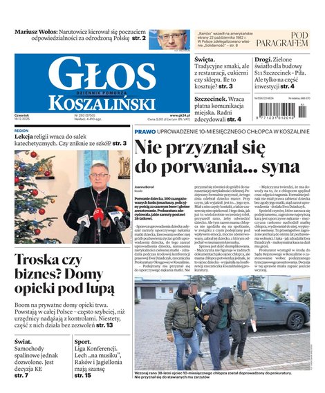 e-prasa: Głos Dziennik Pomorza - Koszalin – e-wydanie – 293/2025