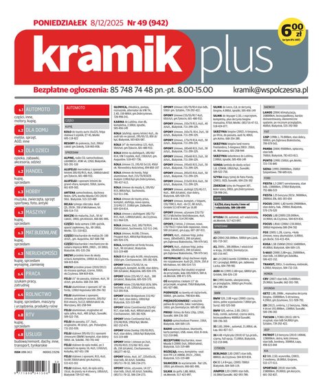 e-prasa: Kramik Plus – e-wydanie – 49/2025