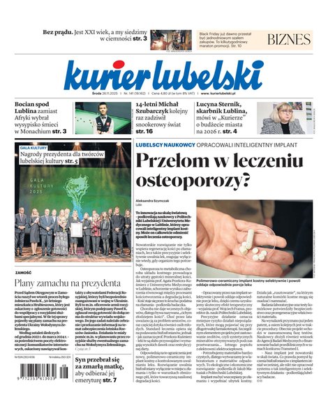 e-prasa: Kurier Lubelski – e-wydanie – 141/2025