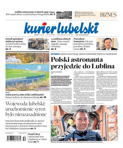 e-prasa: Kurier Lubelski – e-wydanie – 147/2025