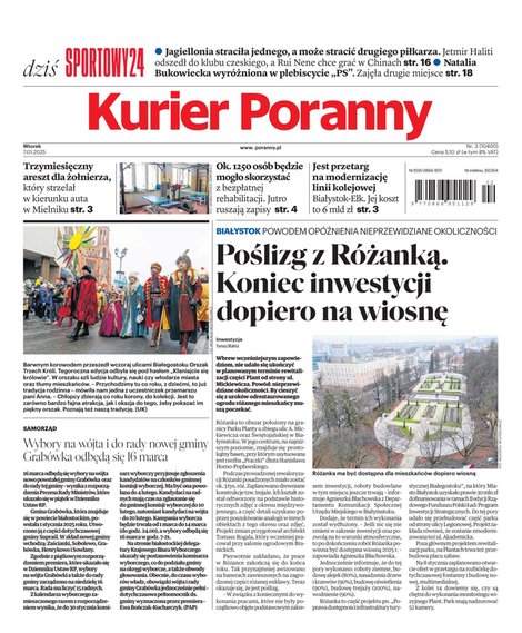 e-prasa: Kurier Poranny – e-wydanie – 3/2025