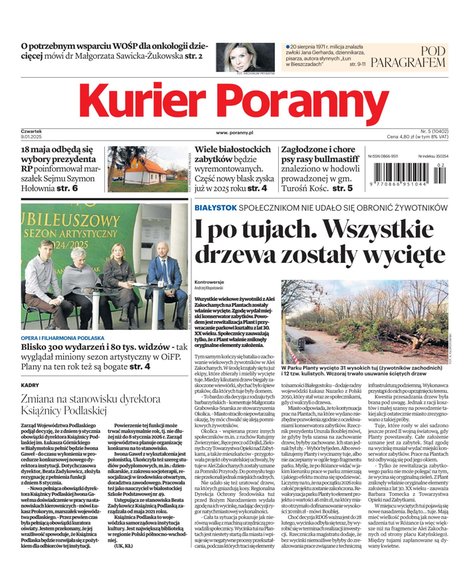e-prasa: Kurier Poranny – e-wydanie – 5/2025