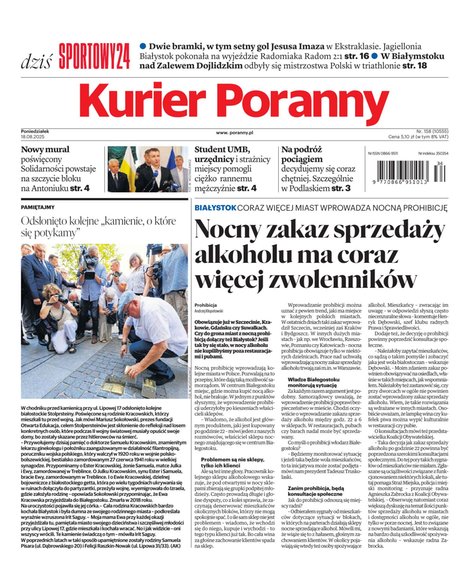 e-prasa: Kurier Poranny – e-wydanie – 158/2025