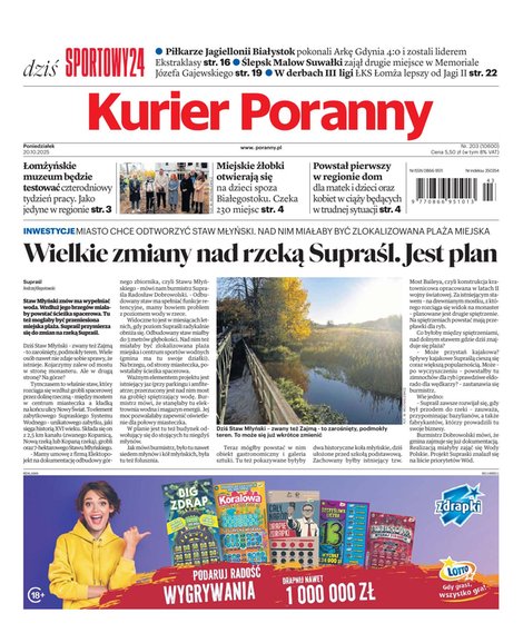 e-prasa: Kurier Poranny – e-wydanie – 203/2025