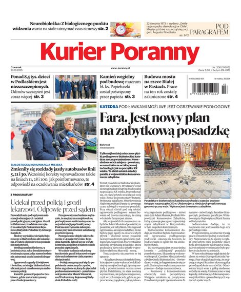 e-prasa: Kurier Poranny – e-wydanie – 206/2025