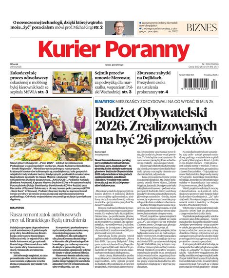 e-prasa: Kurier Poranny – e-wydanie – 209/2025