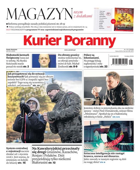 e-prasa: Kurier Poranny – e-wydanie – 231/2025