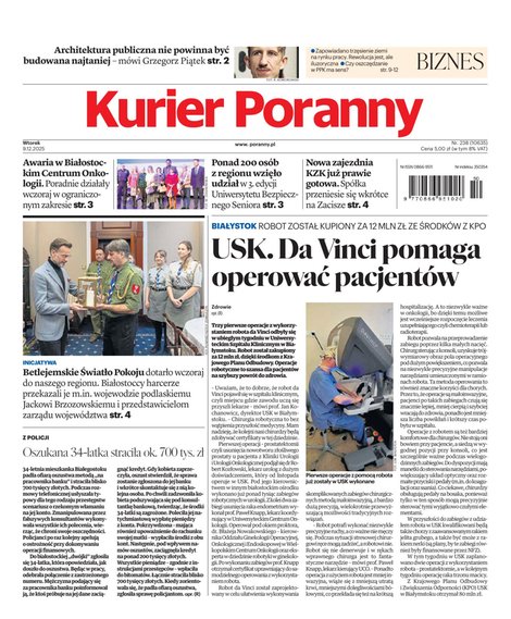 e-prasa: Kurier Poranny – e-wydanie – 238/2025