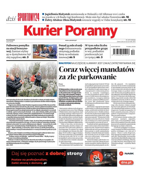 e-prasa: Kurier Poranny – e-wydanie – 247/2025
