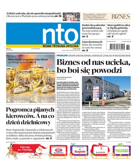 e-prasa: Nowa Trybuna Opolska – e-wydanie – 291/2025