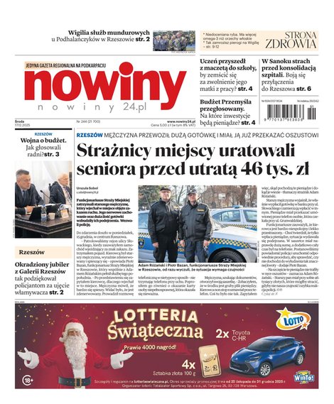 e-prasa: Nowiny – e-wydanie – 244/2025