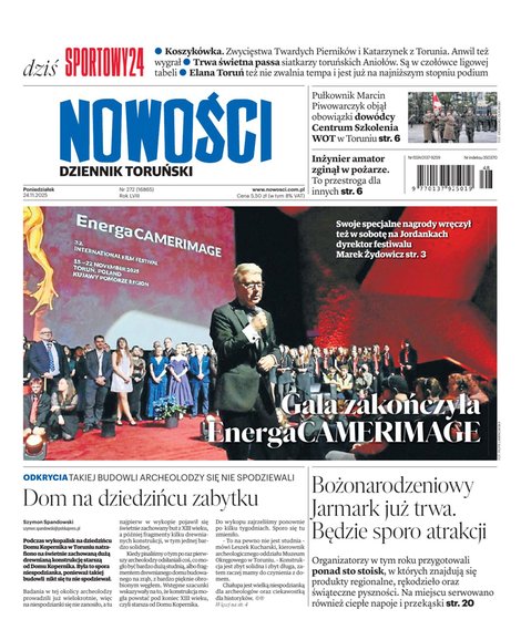 e-prasa: Nowości Dziennik Toruński – e-wydanie – 272/2025