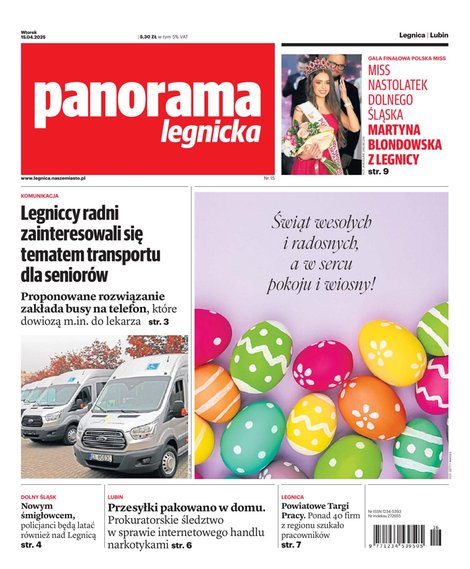 e-prasa: Panorama Legnicka – e-wydanie – 15/2025