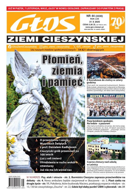 e-prasa: Głos Ziemi Cieszyńskiej – e-wydania – 44/2025