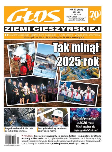 e-prasa: Głos Ziemi Cieszyńskiej – e-wydania – 52/2025