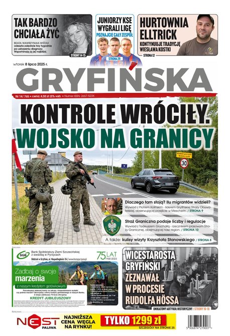 e-prasa: Gazeta Gryfińska – e-wydawnia – 14/2025