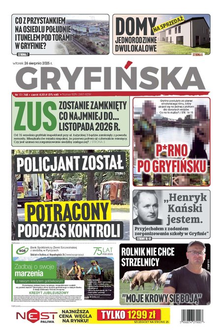 e-prasa: Gazeta Gryfińska – e-wydawnia – 17/2025