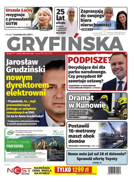 e-prasa: Gazeta Gryfińska – e-wydawnia – 20/2025