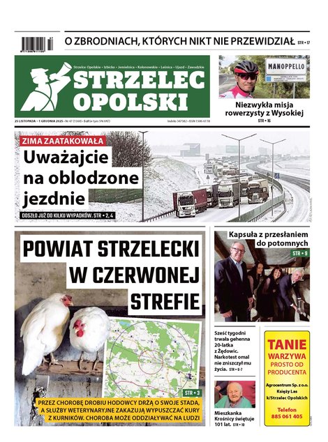 e-prasa: Strzelec Opolski – e-wydanie – 47/2025