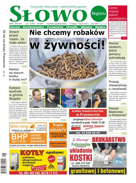e-prasa: Słowo Regionu Strzelińskiego – e-wydawnia – 8/2025