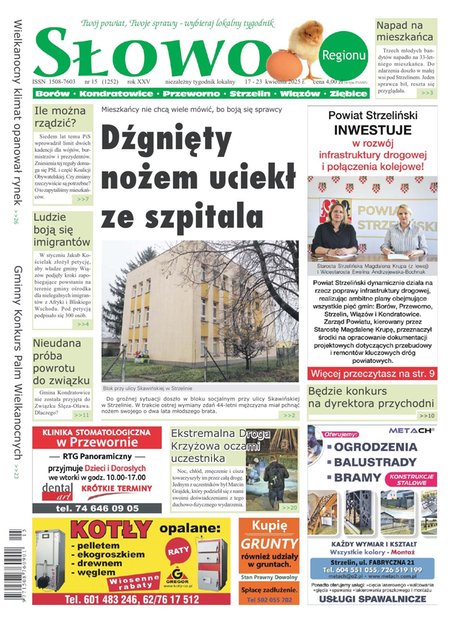 e-prasa: Słowo Regionu Strzelińskiego – e-wydawnia – 15/2025