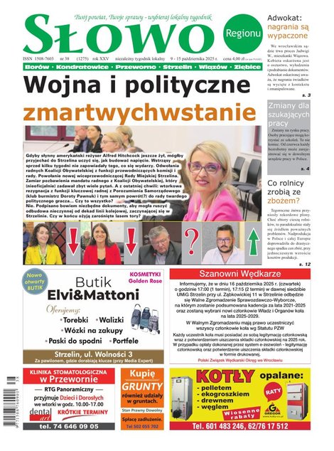 e-prasa: Słowo Regionu Strzelińskiego – e-wydawnia – 38/2025