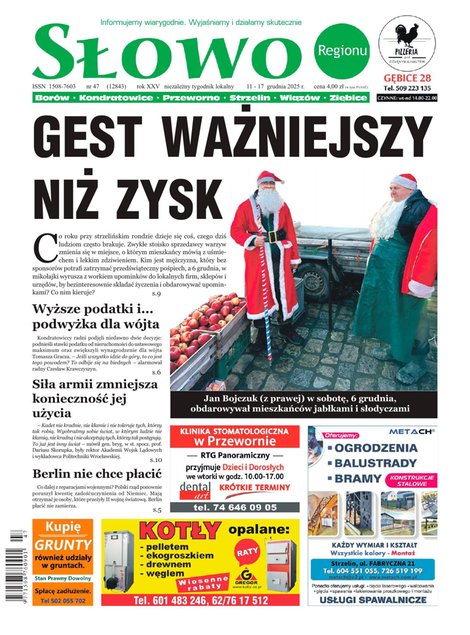 e-prasa: Słowo Regionu Strzelińskiego – e-wydawnia – 47/2025