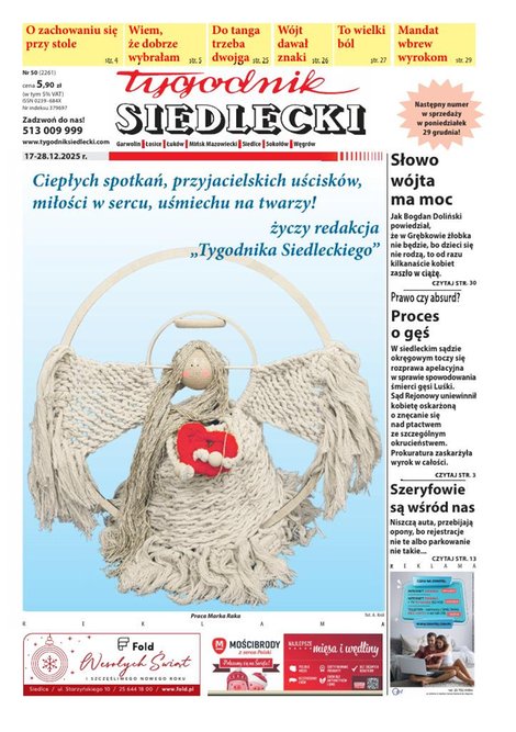 e-prasa: Tygodnik Siedlecki – e-wydania – 50/2025