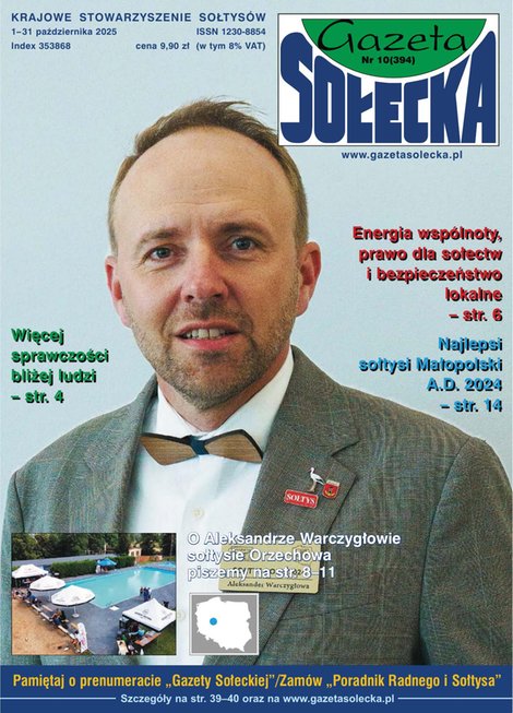 e-prasa: Gazeta Sołecka – e-wydania – 10/2025