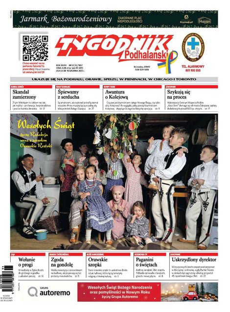 e-prasa: Tygodnik Podhalański – e-wydanie – 51/2025